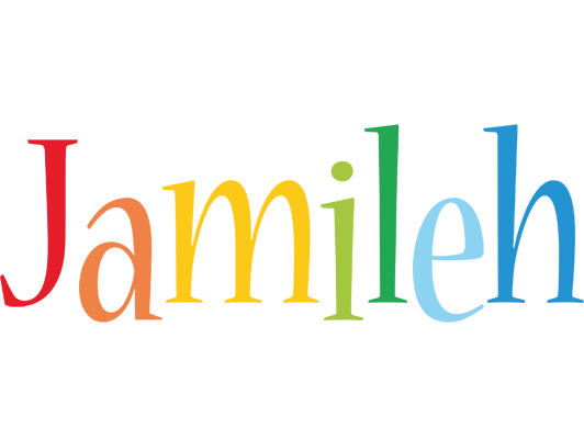 Jamileh birthday logo