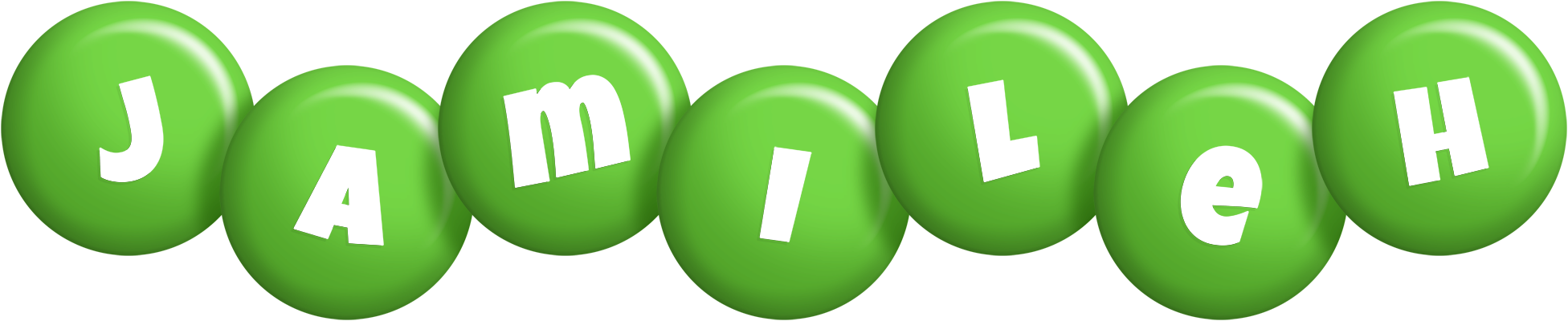 Jamileh candy-green logo