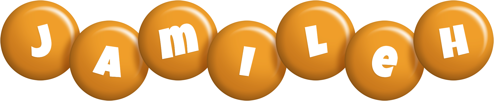 Jamileh candy-orange logo