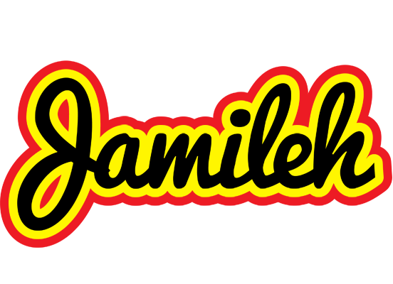 Jamileh flaming logo