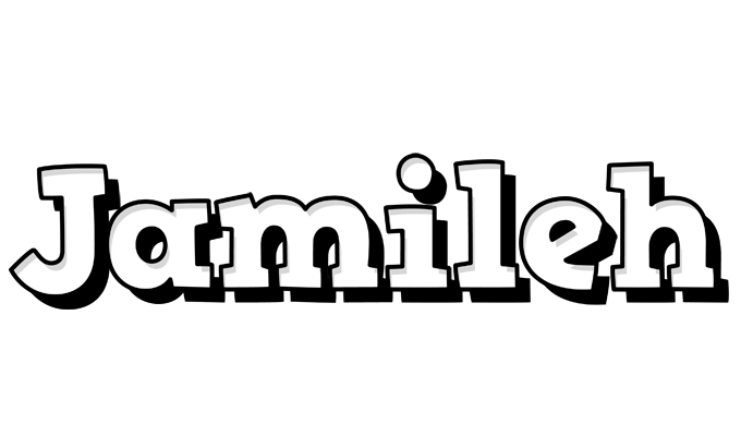 Jamileh snowing logo