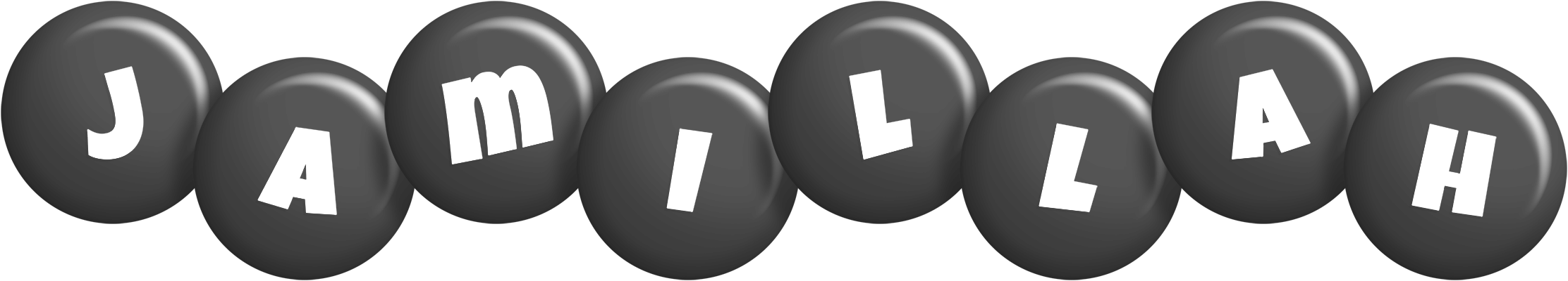 Jamillah candy-black logo
