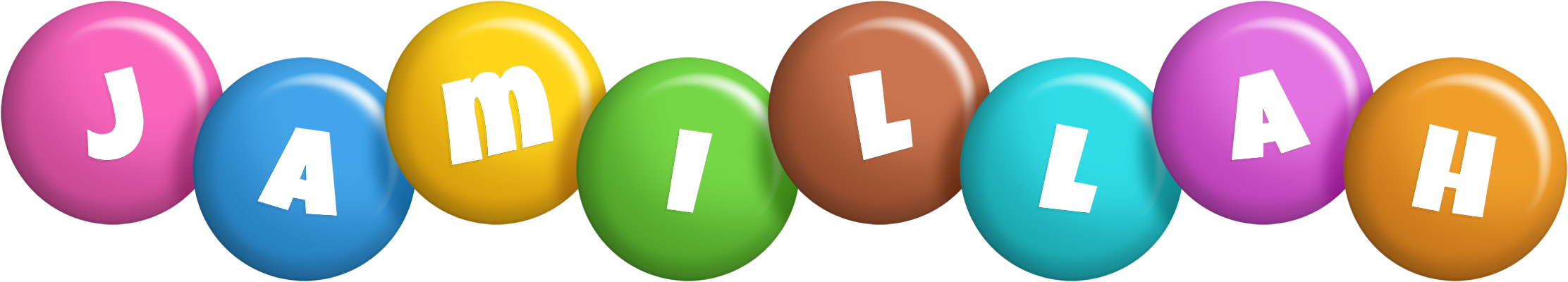 Jamillah candy logo