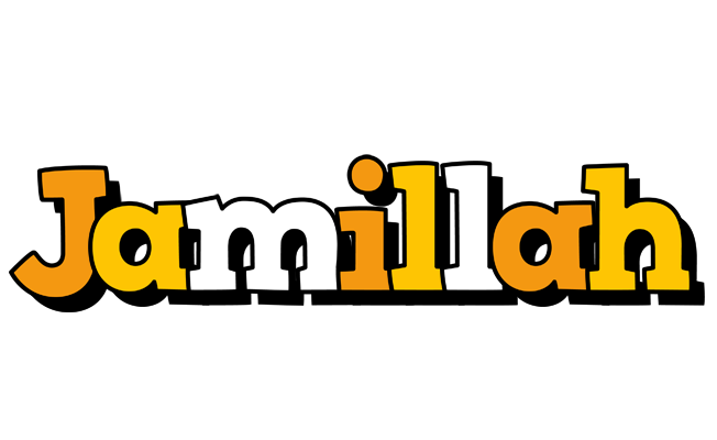 Jamillah cartoon logo