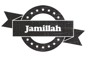 Jamillah grunge logo