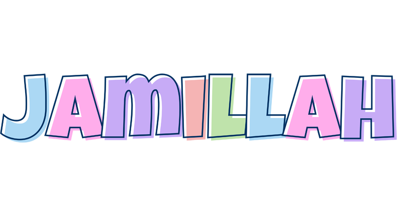 Jamillah pastel logo