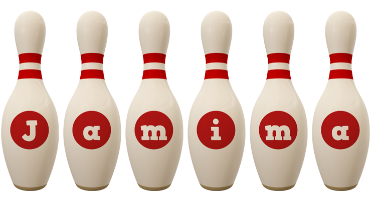 Jamima bowling-pin logo