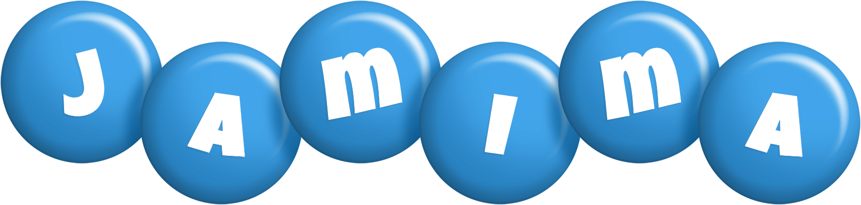 Jamima candy-blue logo