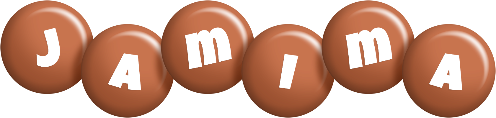 Jamima candy-brown logo