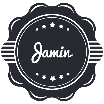 Jamin badge logo