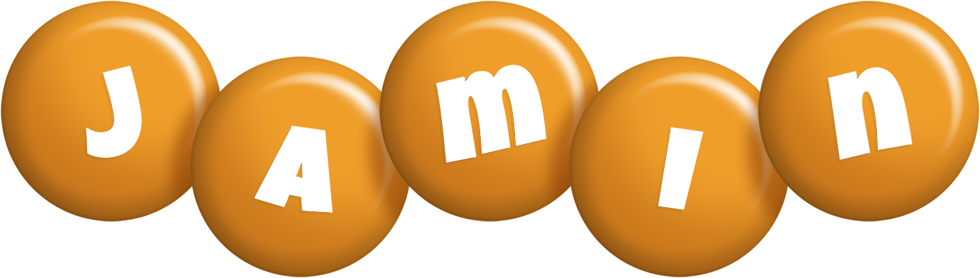 Jamin candy-orange logo