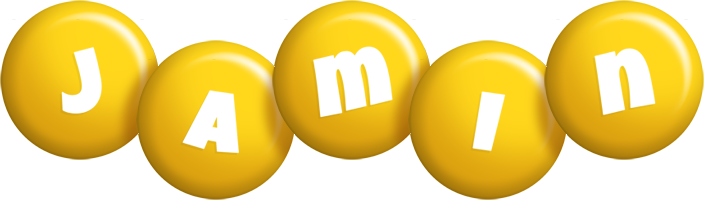 Jamin candy-yellow logo