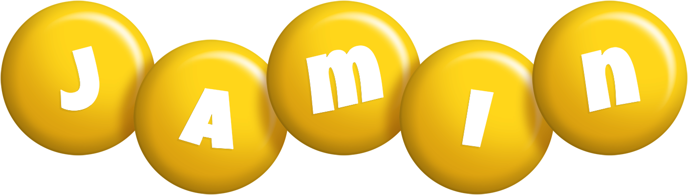 Jamin candy-yellow logo
