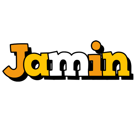 Jamin cartoon logo