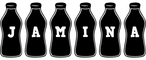 Jamina bottle logo