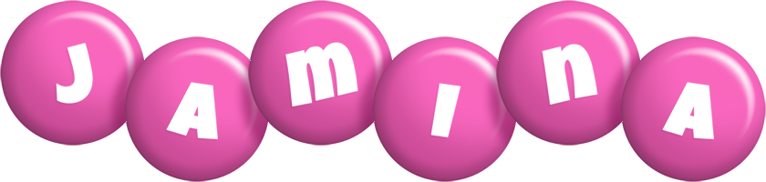 Jamina candy-pink logo