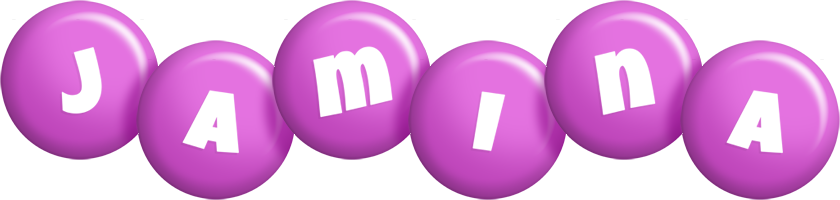 Jamina candy-purple logo