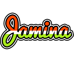 Jamina exotic logo