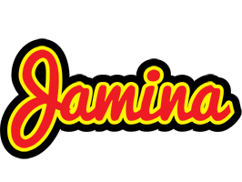 Jamina fireman logo