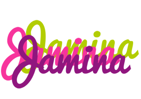 Jamina flowers logo