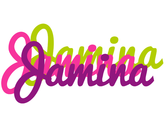 Jamina flowers logo