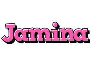Jamina girlish logo