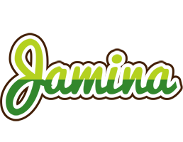 Jamina golfing logo