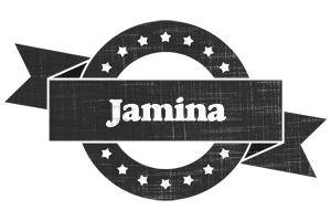 Jamina grunge logo