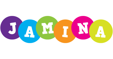 Jamina happy logo