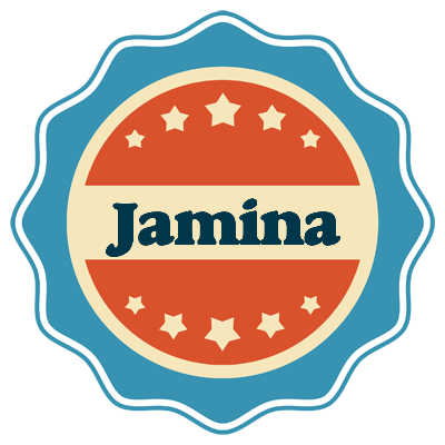 Jamina labels logo