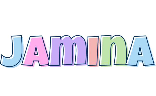 Jamina pastel logo