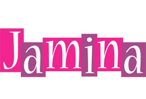 Jamina whine logo