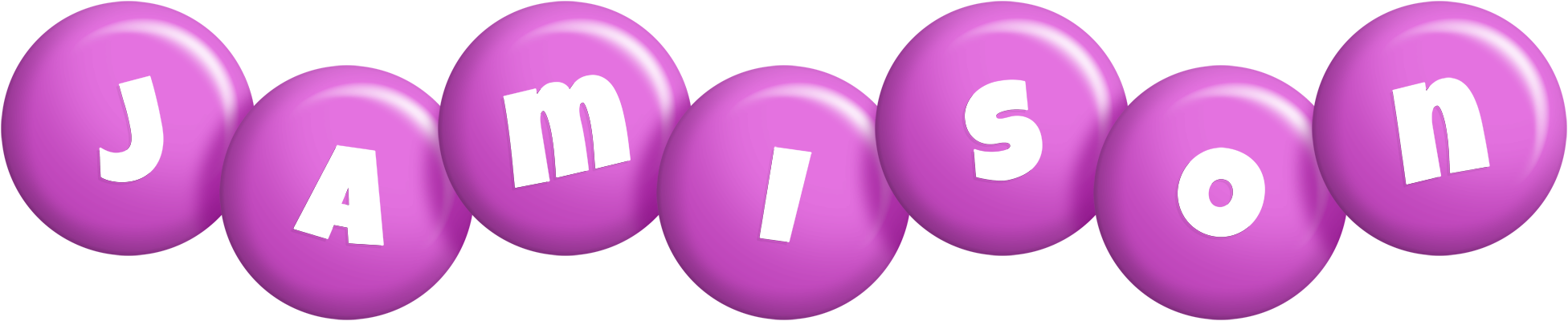 Jamison candy-purple logo