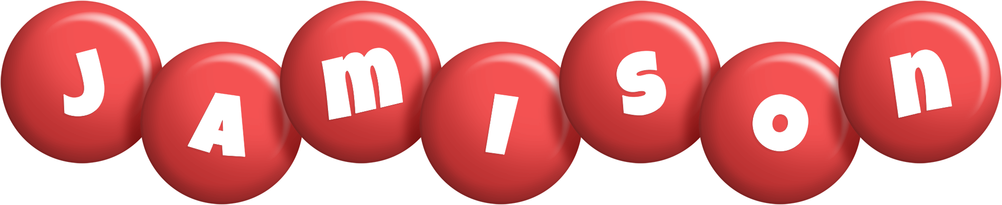 Jamison candy-red logo