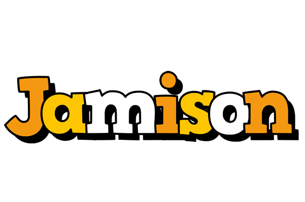 Jamison cartoon logo