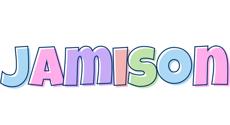 Jamison pastel logo