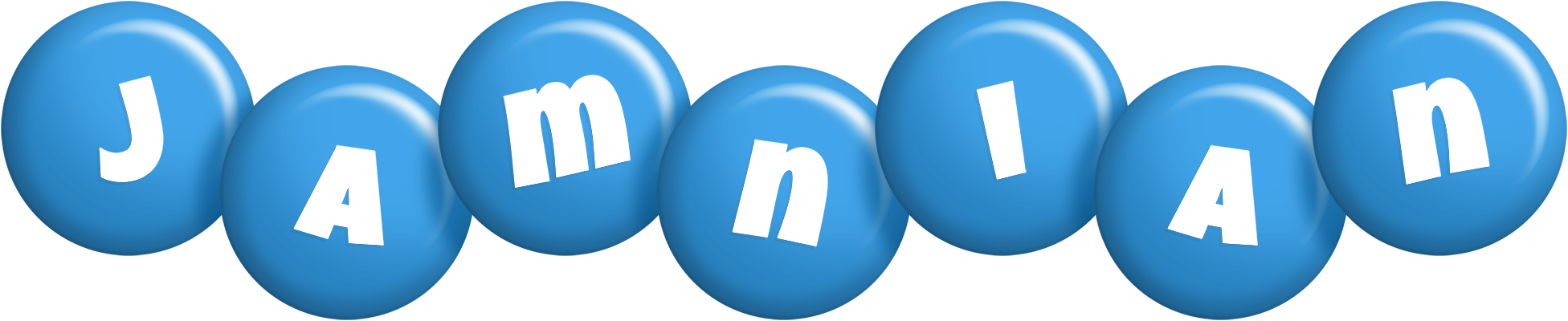 Jamnian candy-blue logo