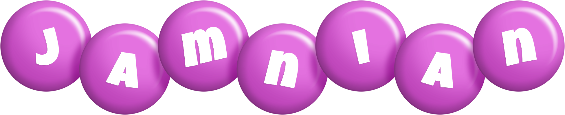 Jamnian candy-purple logo