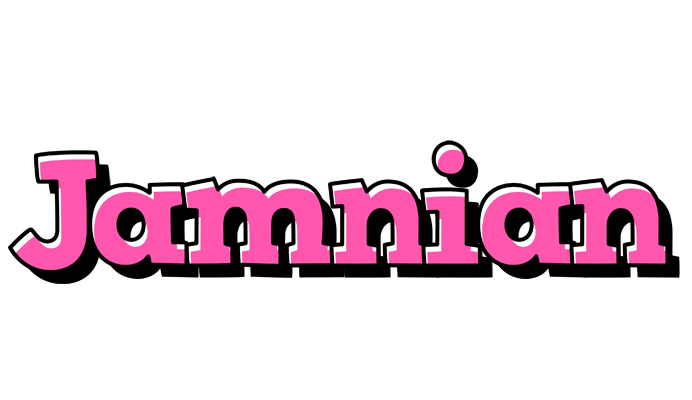 Jamnian girlish logo