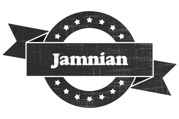 Jamnian grunge logo