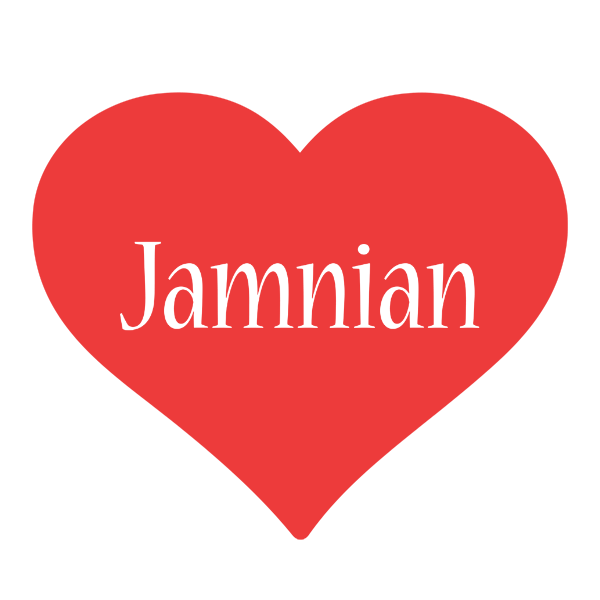 Jamnian love logo