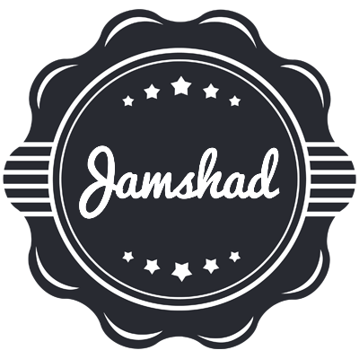 Jamshad badge logo