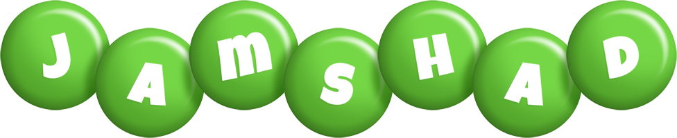 Jamshad candy-green logo
