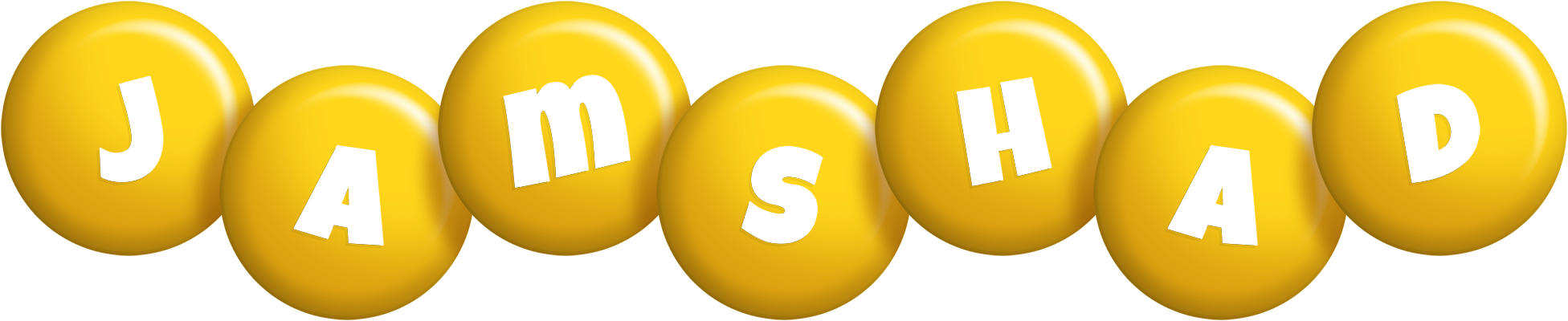 Jamshad candy-yellow logo