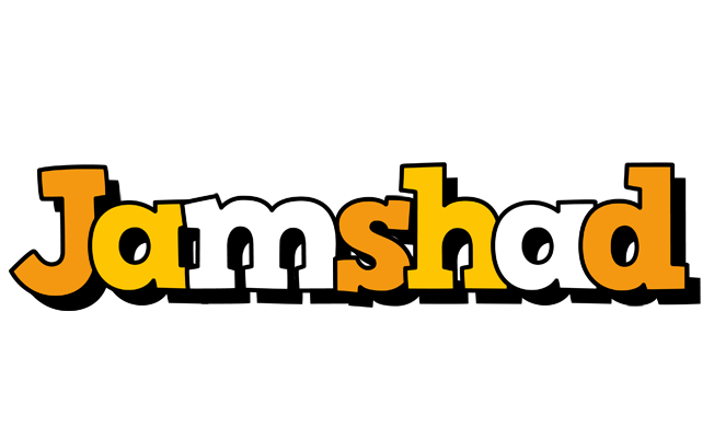 Jamshad cartoon logo