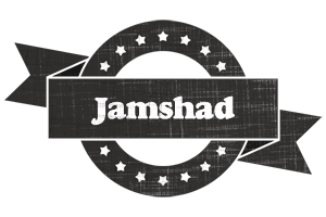Jamshad grunge logo
