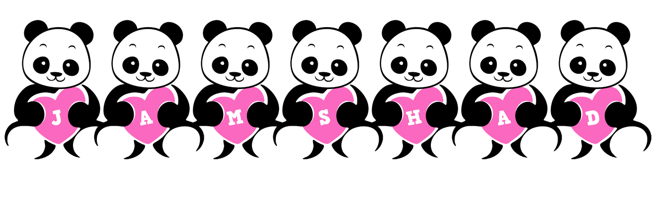 Jamshad love-panda logo