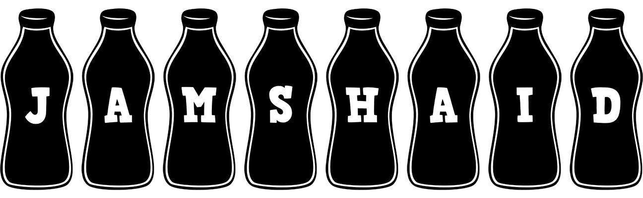 Jamshaid bottle logo