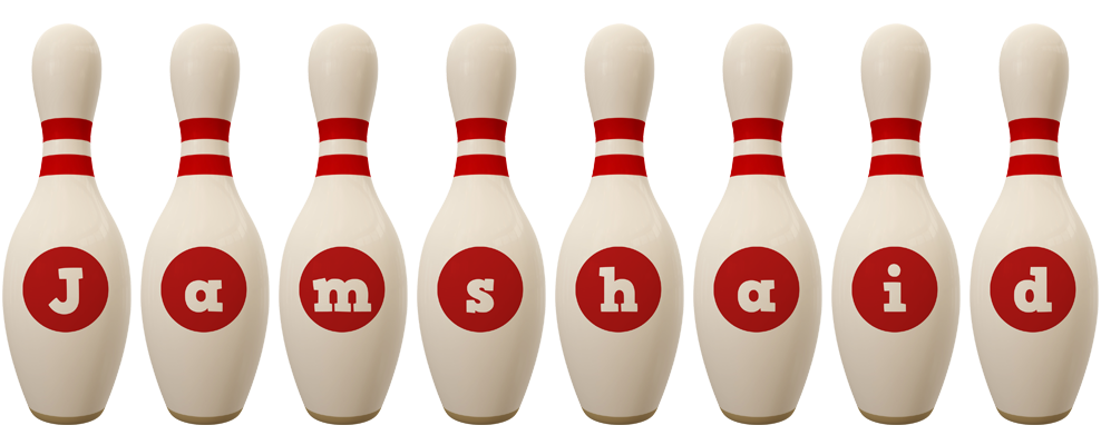 Jamshaid bowling-pin logo