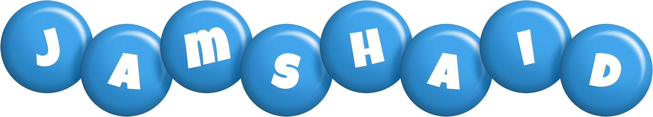 Jamshaid candy-blue logo